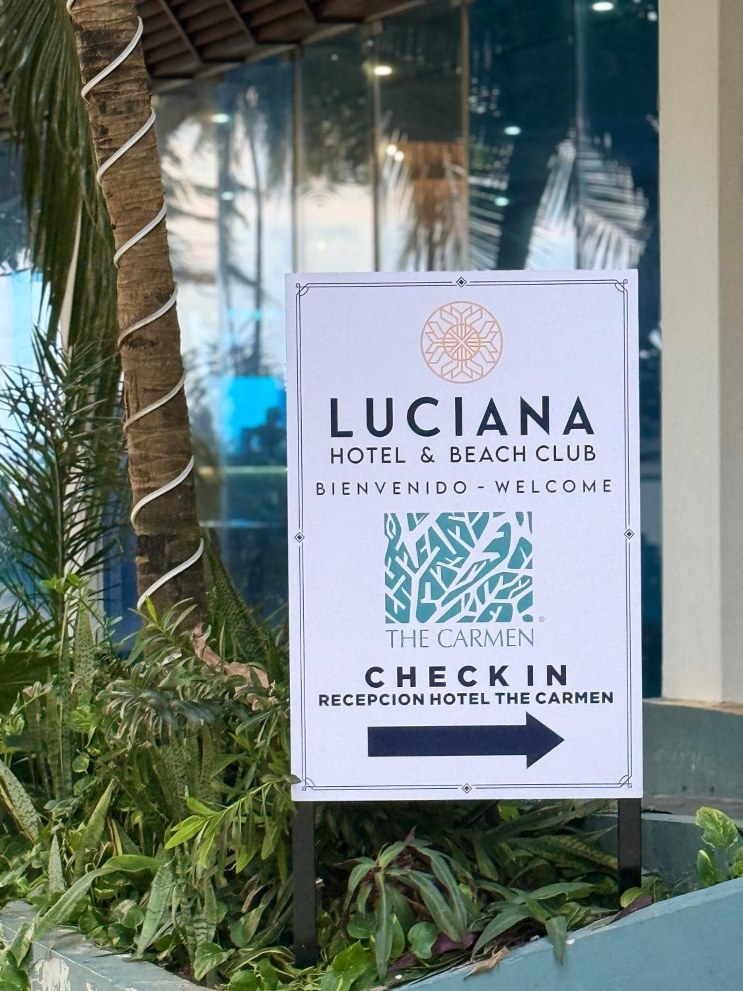 Luciana Hotel & Beach Club プレヤデルカーメン エクステリア 写真